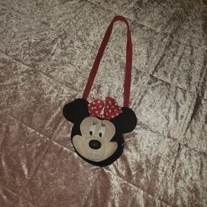 Minnie mouse crossover purse